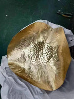 Load image into Gallery viewer, Hammered Brass Suspension Light