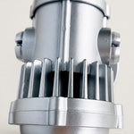 Load image into Gallery viewer, Brushed Silver Industrial Spotlight Wall Sconce