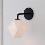Load image into Gallery viewer, Talvior Faceted Glass Wall Sconce – Modern Style Bathroom or Hallway Accent Light