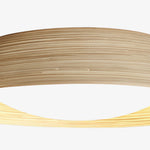 Cargar imagen en el visor de la Galería, Lámpara de Techo Japandi Bambú Bambori con Textura - Luz para Comedor y Sala