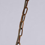 Bild in Gallery-Viewer laden, Brass and Amber Glass Mini Pendant Light