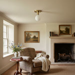 Bild in Gallery-Viewer laden, Glorica Glas Industrieller Metallrahmen Wandlampe – Minimalistische große Glühbirnen-Wandlampe für Wohnzimmer