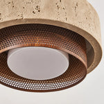 Cargar imagen en el visor de la Galería, rust color mesh shade and diffuser detail