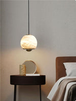 Load image into Gallery viewer, New Chinese Style Classical Round Joyc Alabaster Light