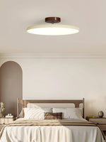Load image into Gallery viewer, Beige Acrylic Ceiling Mount Modern Adjustable Disc Ceiling Light