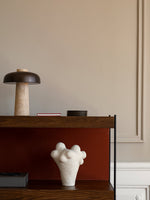 Load image into Gallery viewer, Carla Travertine Table Lamp