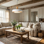 Bild in Gallery-Viewer laden, Oribela geschichtete Holzoberfläche moderne minimalistische hängende Pendelleuchte für Inseln und Foyers