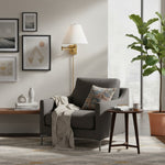 Cargar imagen en el visor de la Galería, Lámpara de Pared con Brazo Giratorio Arcuma y Brazo Metálico Ajustable - Uso en Rincón de Lectura del Dormitorio