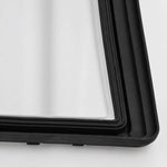 Cargar imagen en el visor de la Galería, Close-up of black frame and white glass shade
