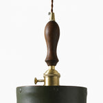 Cargar imagen en el visor de la Galería, Modern Minimalist Leather Shade Pendant Light