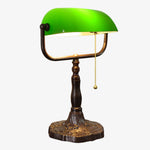 Load image into Gallery viewer, TF Tivanny Floral Stained Glass Desk Lamp - Vintage Table Light for Bedroom Study Living Room