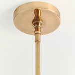 Load image into Gallery viewer, Foldray Scalloped Edge Leather-Style Linear Chandelier – Modern Dining Room Lighting