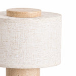 Cargar imagen en el visor de la Galería, linen texture and stone cap detail