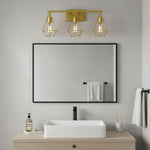 Load image into Gallery viewer, Solanivelo Retro Metal Wall Light with Diamond Hollow Shades for Kitchen Island