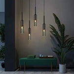 Load image into Gallery viewer, Modern Cylindrical Glass Pendant Light M45