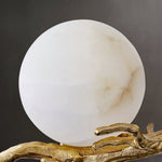 Bild in Gallery-Viewer laden, Retro Zweige Alabaster Wandleuchte