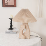 Load image into Gallery viewer, Modern Artistic Stone Pillar Travertine Table Lamp M05