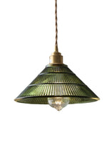 Load image into Gallery viewer, Verdoma Mid Century Modern Textured Glass Hanging Lamp - Vintage Style for Dining Room