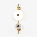 Load image into Gallery viewer, Alabaster Eclipse Wall Light