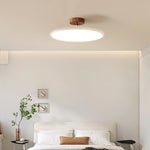Load image into Gallery viewer, Beige Acrylic Ceiling Mount Modern Adjustable Disc Ceiling Light