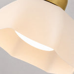 Load image into Gallery viewer, Milk glass shade edge and soft diffusion detail