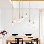 Load image into Gallery viewer, Talvior Sculptural Faceted Glass Branch Chandelier – Modern 7-Light for Dining Room