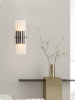 Bild in Gallery-Viewer laden, Lumora Crystal Up Down Wandleuchte – Doppel-Wandleuchte für Schlafzimmer