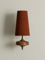 Load image into Gallery viewer, Rowan Retro Fabric Shade Wall Sconce – Classic Fabric Lighting For Bedroom