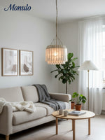 Load image into Gallery viewer, Lumica Faceted Capiz Shell Pendant — Coastal-Contemporary Pendant Light for Dining & Kitchen Islands