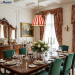 Charger l'image dans la visionneuse de galerie, Suspension rayée ludique Festilo - Verre et résine modernes pour cuisines et salles à manger