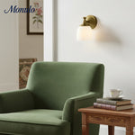 Load image into Gallery viewer, Kalvora Streamlined Metal Wall Sconce — Minimalist Interior Light for Staircases & Reading Corners