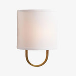 Load image into Gallery viewer, Nolvara Fabric Shade Wall Lamp - Modern Bedroom Wall Sconce for Cozy Lighting