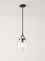 Load image into Gallery viewer, Hanton Nordic Metal Henry Pendant Light - Minimalist Glass And Metal Shade
