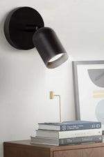 Cargar imagen en el visor de la Galería, Aplique de pared con cabezal de cardán en color crema