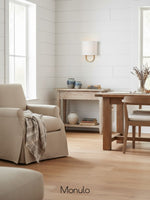 Load image into Gallery viewer, Nolvara Fabric Shade Wall Lamp - Modern Bedroom Wall Sconce for Cozy Lighting