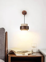 Load image into Gallery viewer, Cylindrical Modern Design Travertine Wall Lamp