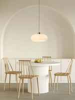 Bild in Gallery-Viewer laden, Nordic Metal Bauhaus Glas Pendelleuchte