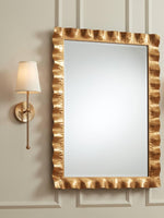 Bild in Gallery-Viewer laden, Rowan Nordic Rustikale Messing Stoff-Wandlampe