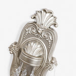 Load image into Gallery viewer, Double Crystal Candle Wall Sconce