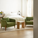 Cargar imagen en el visor de la Galería, Aplique de pared Diora Minimalist Linen Shade, perfecto para dormitorio, pasillo y sala de estar.