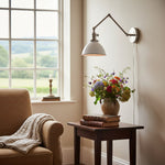 Load image into Gallery viewer, Conique Metal Vintage Adjustable Wall Sconce – Industria Lighting for Bedrooms & Living Rooms