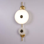 Load image into Gallery viewer, Alabaster Eclipse Wall Light