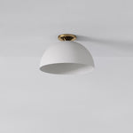 Load image into Gallery viewer, Parvion Metal Dome Ceiling Light - Modern Sculptural Flush Mount