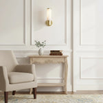 Charger l'image dans la visionneuse de galerie, Lampe Murale Moderne Nexorae en Albâtre Sculpturale Design Vertical pour Salon Chambre Couloir