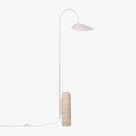 Bild in Gallery-Viewer laden, Nulavo Drehbare Stehlampe – Marmorfuß mit blattförmigem Schirm, moderner Stil für Wohnzimmer