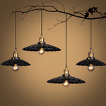 Load image into Gallery viewer, Black Skirt Pendant Light