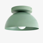 Load image into Gallery viewer, Metio Dome Minimalist Ceiling Lamp – Flush Mount for Small Spaces, Multi-Color Options