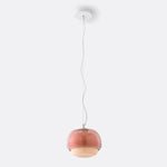 Load image into Gallery viewer, Clinco Modern Coloured Glass Mushroom Pendant Lamp – Stylish Ambient Lighting for Boutique & Residential Spaces