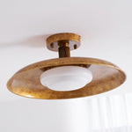 Charger l'image dans la visionneuse de galerie, Plafonnier panneau plat style couvercle de casserole