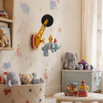 Bild in Gallery-Viewer laden, Elephant wall light in a playroom corner